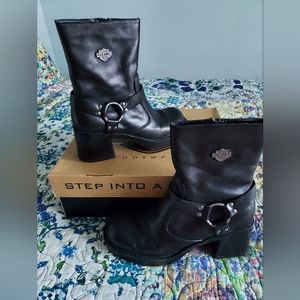 Harley Davidson woman's boots size 9 1/2 M